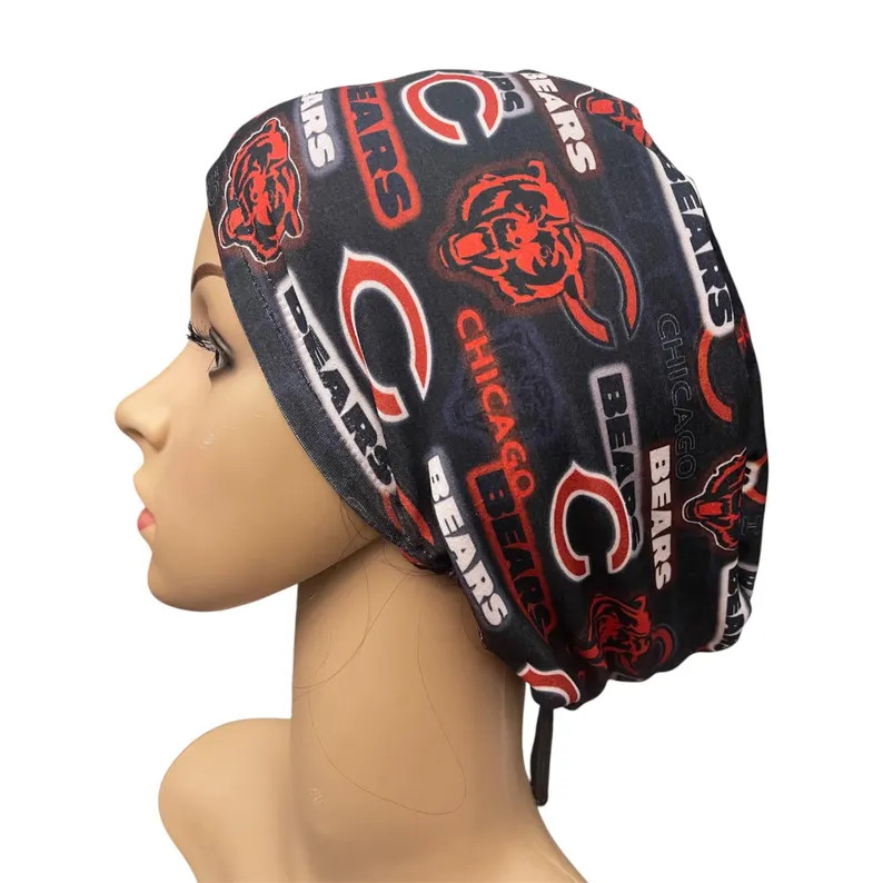 Chicago Bears Scrub Cap: Soft Stretchy Euro/Unisex Surgical Hat | Etsy (Global)