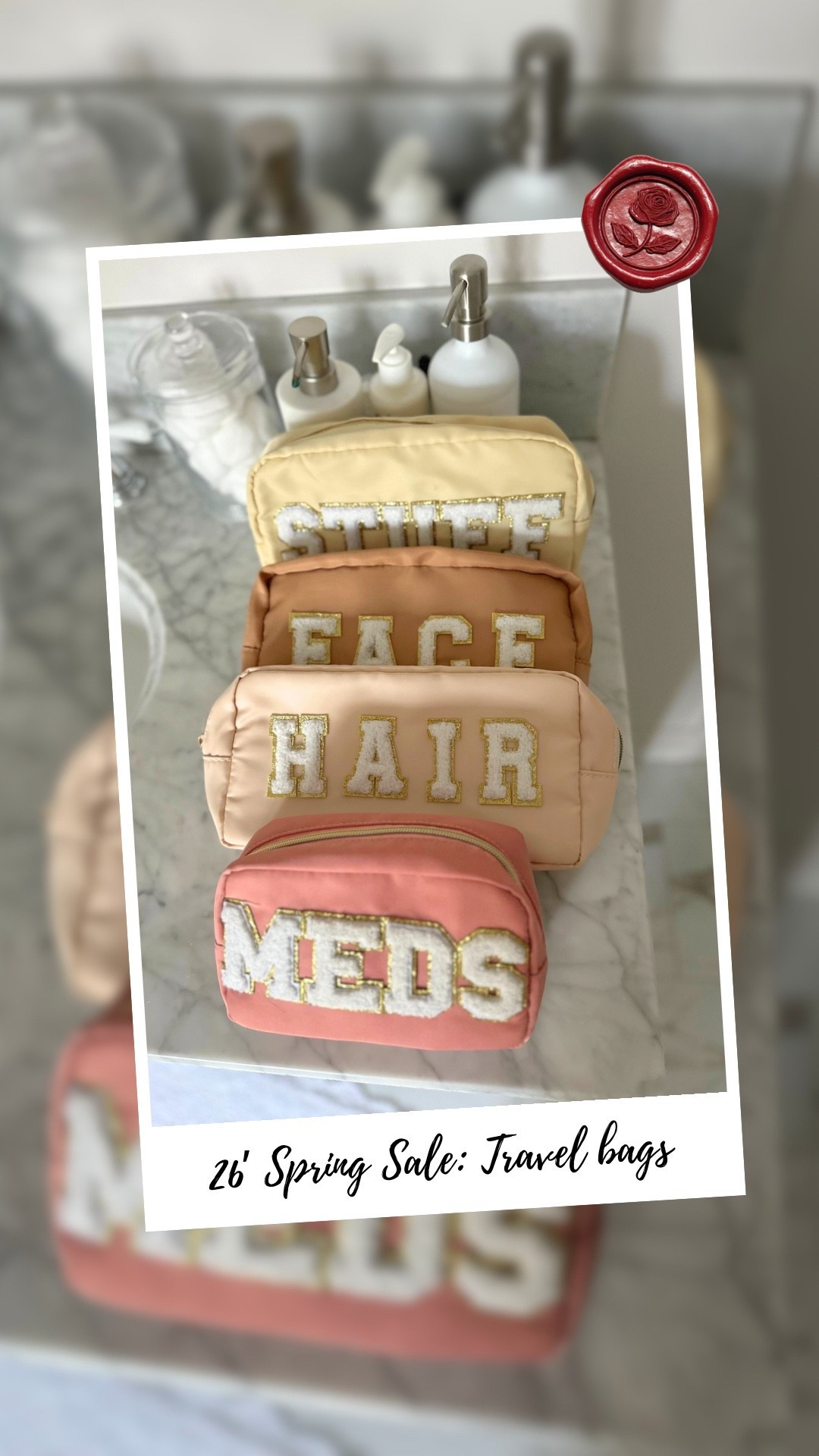 How I easily keep track of all my travel essentials 

#LTKTravel #LTKHome #LTKSaleAlert