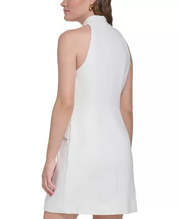 Calvin Klein Women's X-Fit Double-Breasted Sleeveless Mini Dress  & Reviews - Dresses - Women - M... | Macys (US)