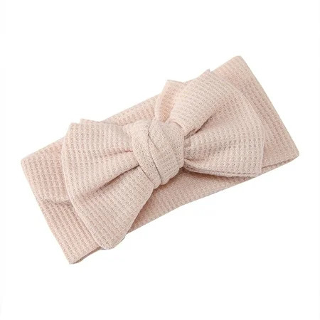 And Toddlers Oversized Bow Headbands for Babies Knitted Knotted Headband Baby Girl Must Haves Bow Headband Children s Pineapple Topper Headband Fontanelle Hair Accessories Baby Christmas Headb | Walmart (US)