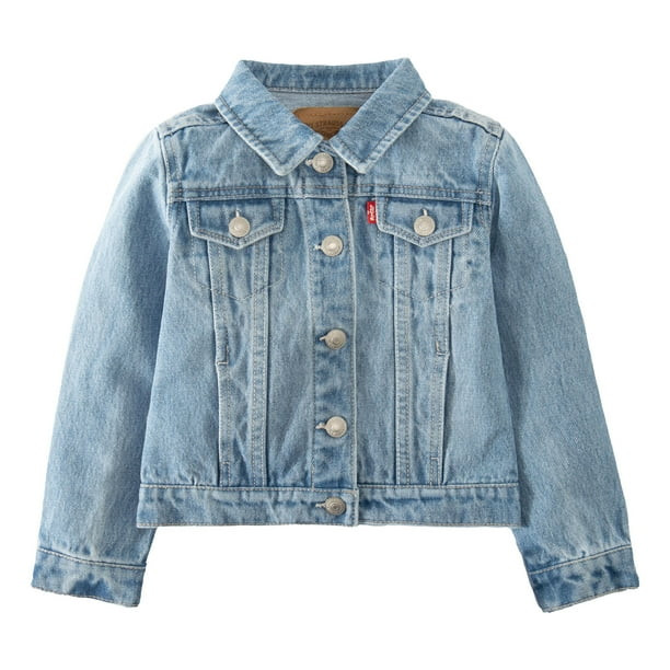 Levi's Toddler Girls' Denim Trucker Jacket, Sizes 2T-4T - Walmart.com | Walmart (US)