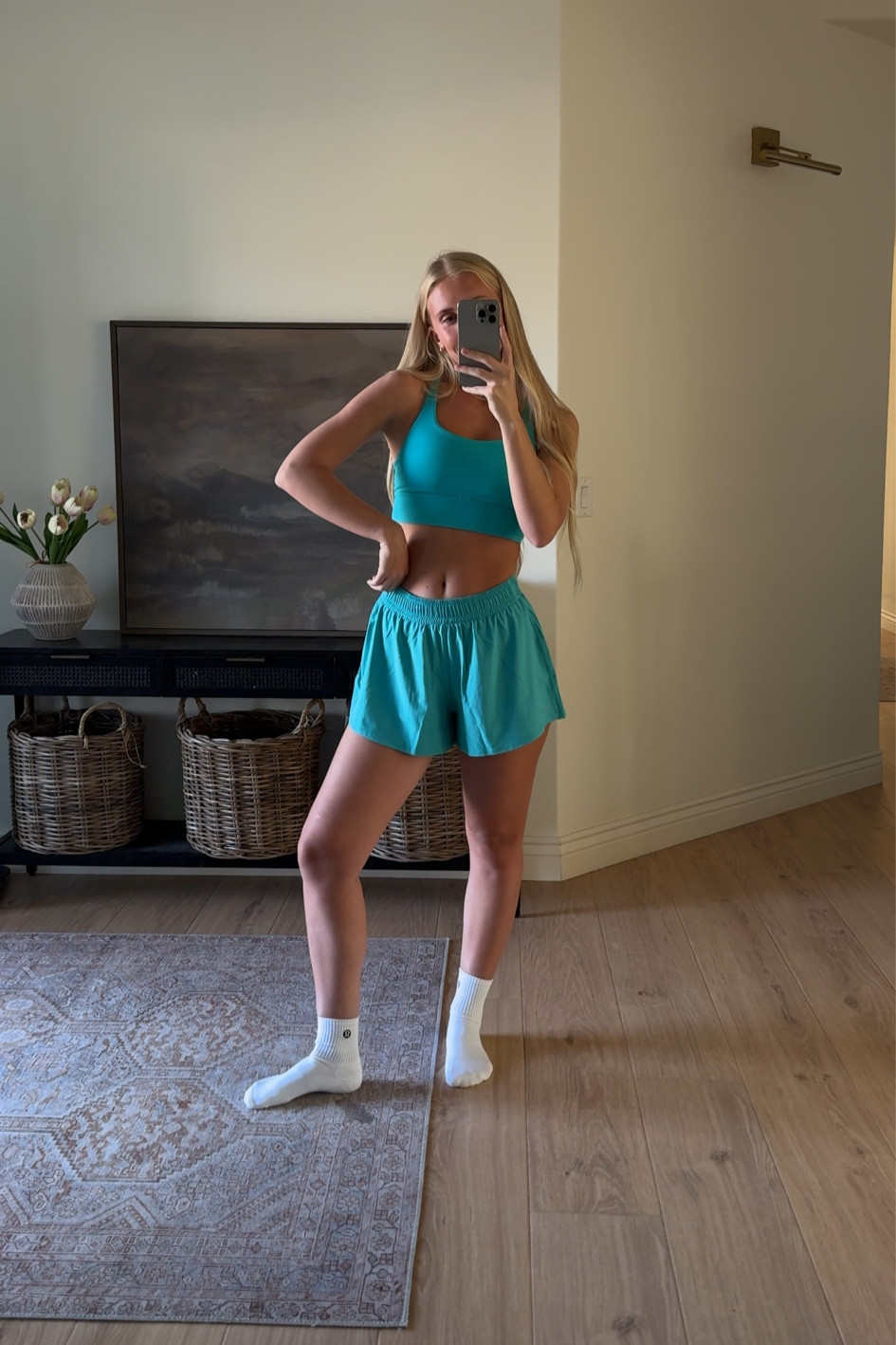 @lululemon has so many good colors rn! Obsessed with the fit of these shorts! #ad #lululemoncreator