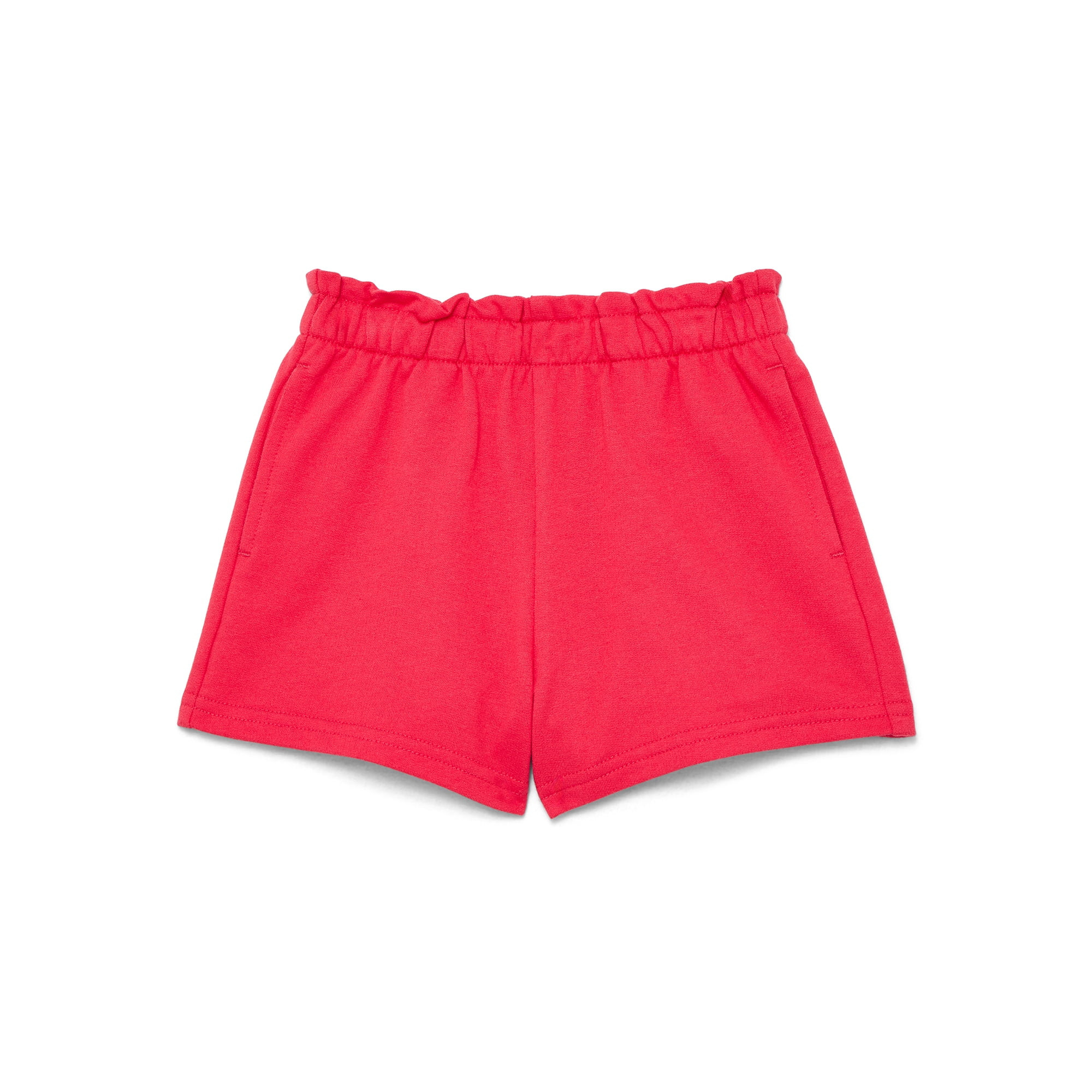 Wonder Nation Toddler Girls Pull On Knit Shorts, Sizes 18M-5T | Walmart (US)