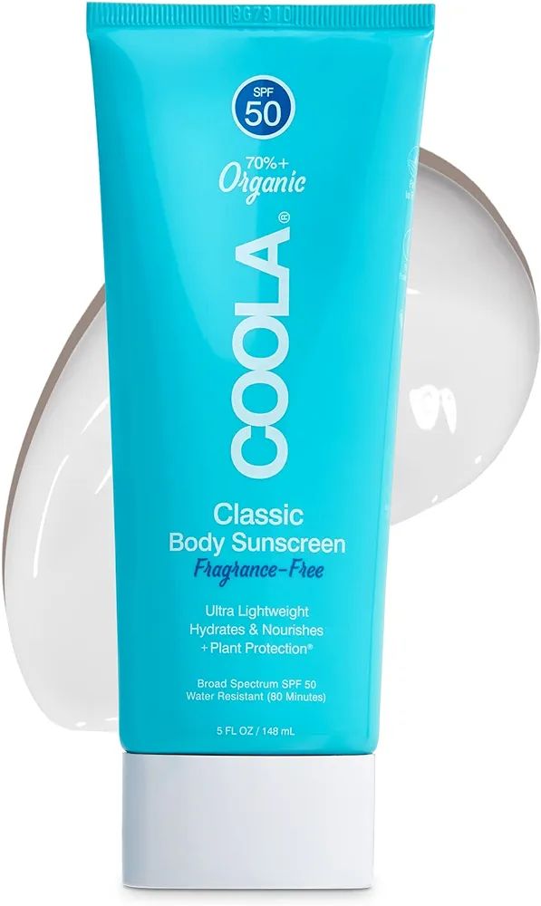 COOLA Organic Sunscreen SPF 50 Sunblock Body Lotion, Dermatologist Tested Skin Care for Daily Pro... | Amazon (US)