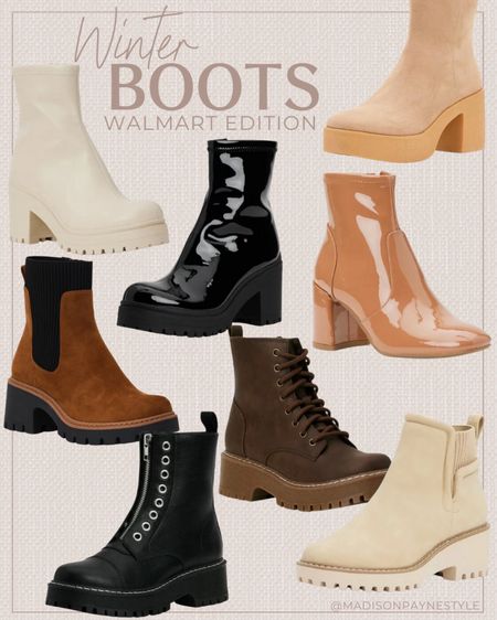 Walmart Winter Boots 👢 more boots linked ✨ #walmartpartner @walmartfashion #walmartfashion 

Boots, Walmart Boots, Winter Boots, Winter Shoes, Walmart Fashion, Madison Payne

#LTKHoliday #LTKfindsunder50 #LTKshoecrush