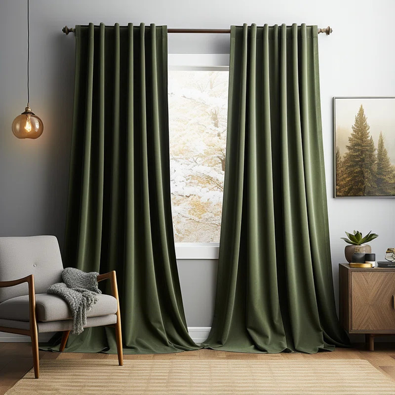 Lauier Blackout Curtain Pair | Wayfair North America