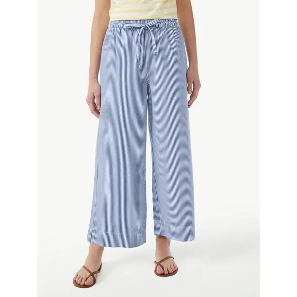 Free Assembly Women's Wide Leg Pants - Walmart.com | Walmart (US)