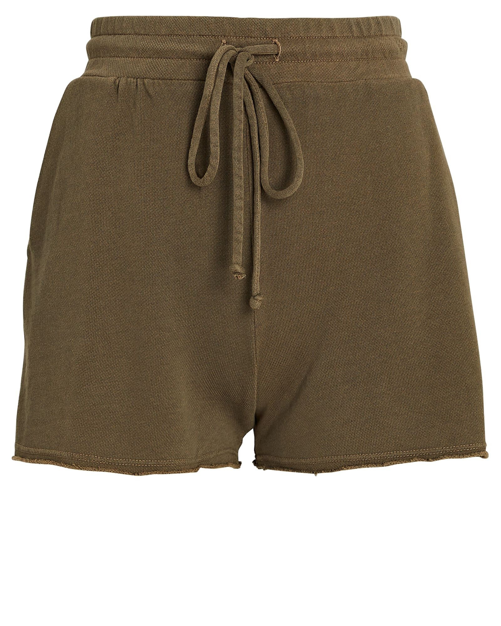 Cotton-Blend Terry Shorts | INTERMIX