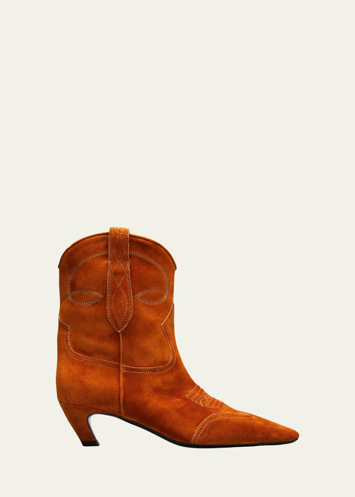 Dallas Western Suede Ankle Boots | Bergdorf Goodman