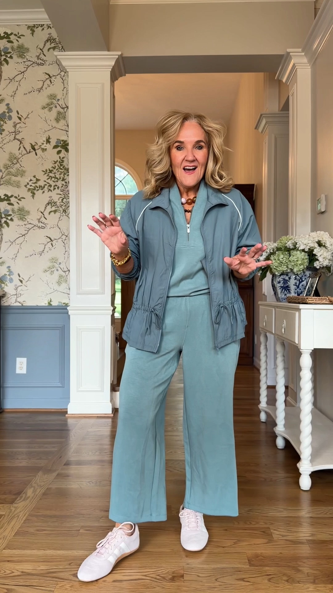 @NordstromRack #NordstromRackPartner #RackScore

Loungewear or travel outfits, whatever you call it, they’re comfy but super cute! The teal green size medium, the navy the pants are a large, and the top a medium. Jackets are both medium.
Don’t miss the Clear the Rack sale with an extra 25% off sale prices. Linking a few finds for that as well.

#LTKOver40 #LTKootd #LTKPetite #LTKTravel #LTKHome