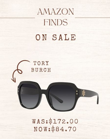 Tory Burch sunglasses on sale now from Amazon!

#LTKStyleTip #LTKSaleAlert