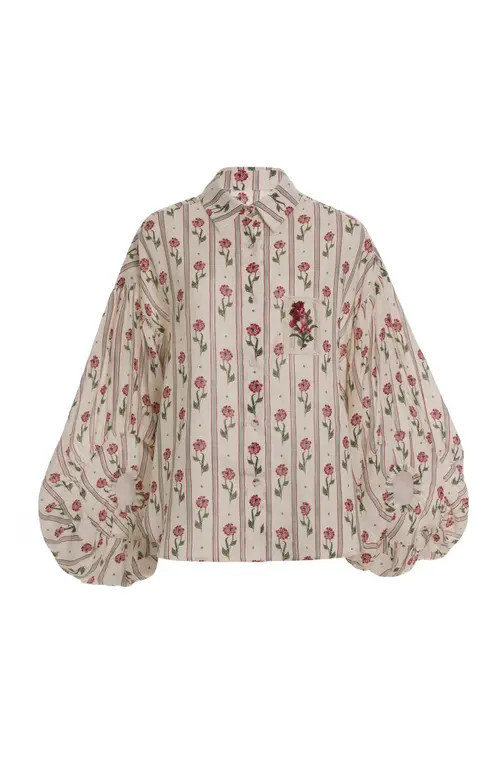 Agua by Agua Bendita Agar Quebrada Blouse in Multi at Nordstrom, Size X-Small | Nordstrom