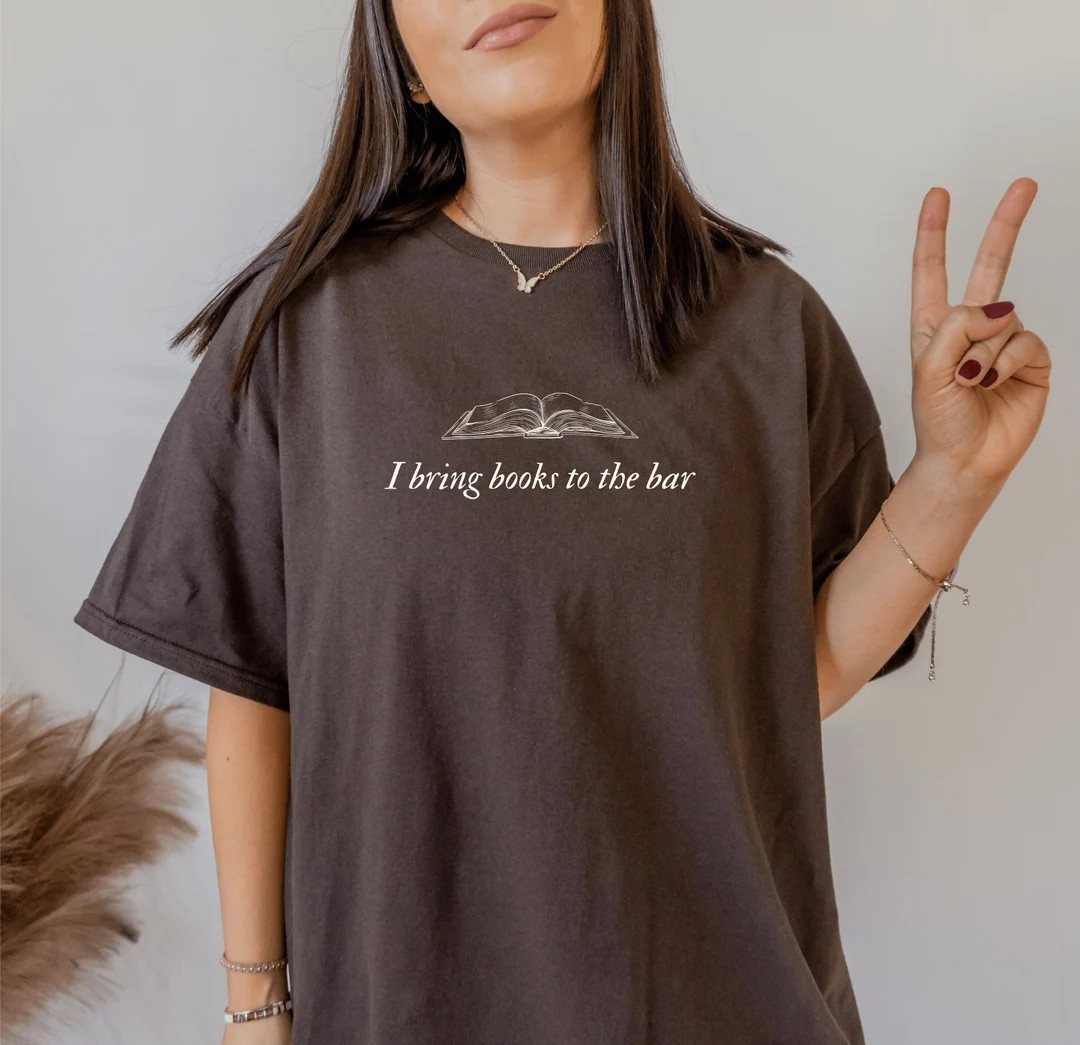 Bookish Shirt Academia Clothing Booktok Dark Academia Clothes - Etsy | Etsy (US)