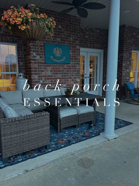 All of my favorite affordable options got a back porch refresh! 