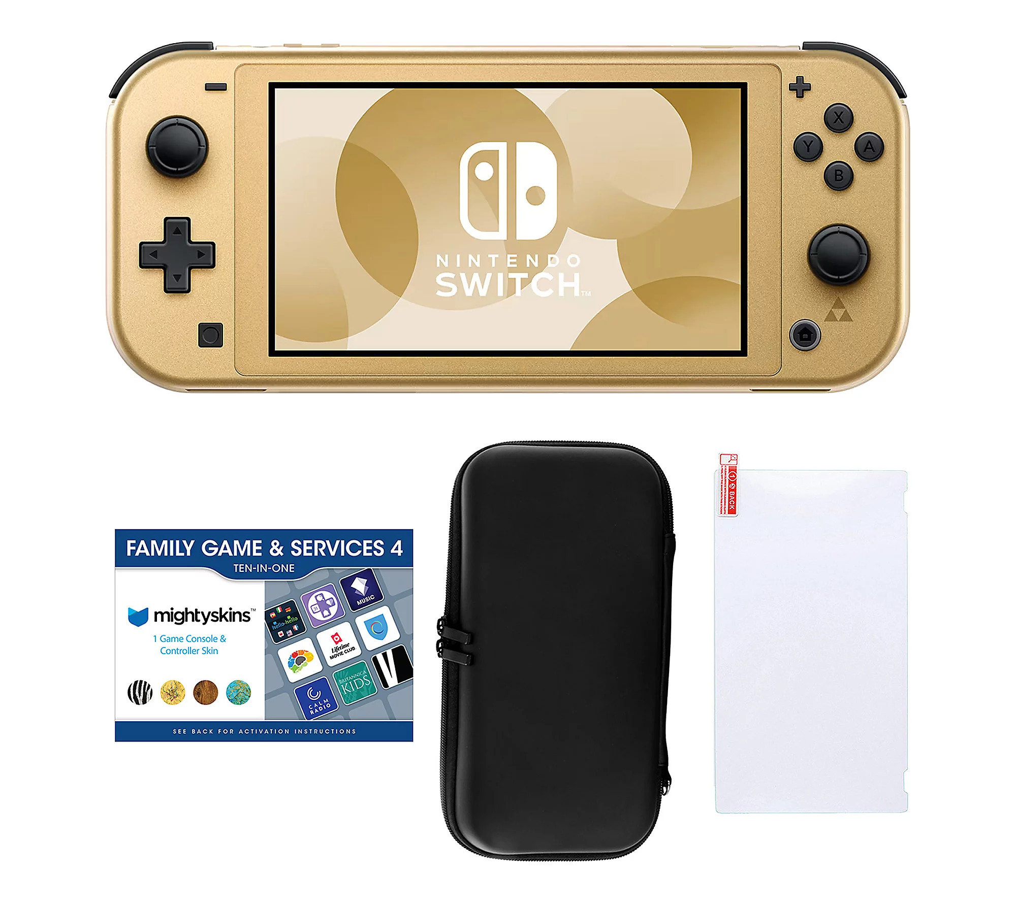 Nintendo Switch Lite 32GB Hyrule Console with A cessories | QVC