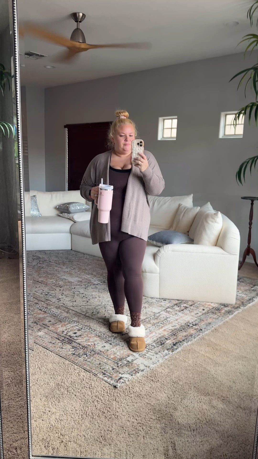 My Pilates uniform that is buttery soft and should be expensive but isn’t
The wrap size large /xl - fits oversized 
Onesie xxl
I’m 5’4 260 usually wear Size 18/20

#LTKPlusSize #LTKdayinmylife #LTKfitnessgoals