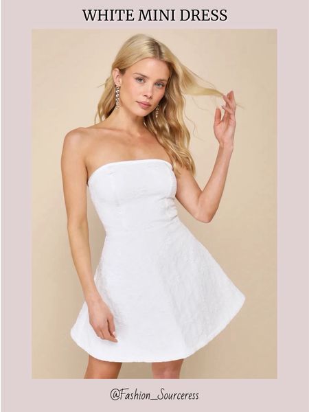Strapless white mini dress 

Bride to be | engagement outfit | engagement party | bridal shower outfit for bride | Graduation outfit | graduation dresses | dress for graduation | short white dress | vacation outfit | dresses for vacation  | engagement outfit | honeymoon outfit | vacation outfit | bridal brunch | wedding brunch | vacation style | vacation outfit | honeymoon style | sexy white | engagement party outfit | bride to be | bachelorette | bachelorette outfit | bachelorette party outfit for bride | honeymoon dress | white dress | bachelorette dress #LTKwedding #LTKparties #LTKfindsunder100 

#liketkit #LTKParties #LTKFindsUnder100 #LTKWedding #LTKSeasonal #LTKU


#LTKTravel #LTKFindsUnder100 #LTKFindsUnder50