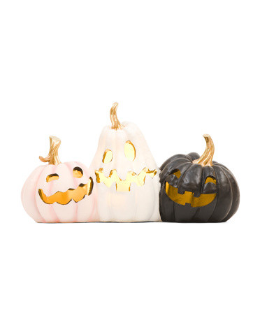16in Led Jack O Lantern Face Pumpkins | TJ Maxx