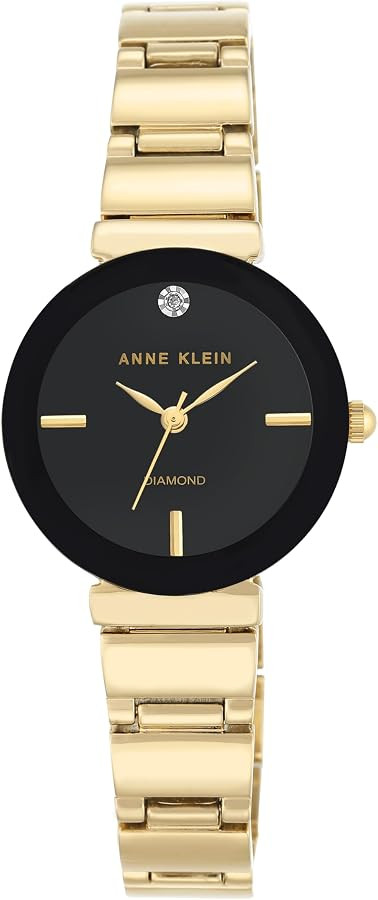 Anne Klein Women's Genuine Diamond Dial Bracelet Watch | Amazon (US)