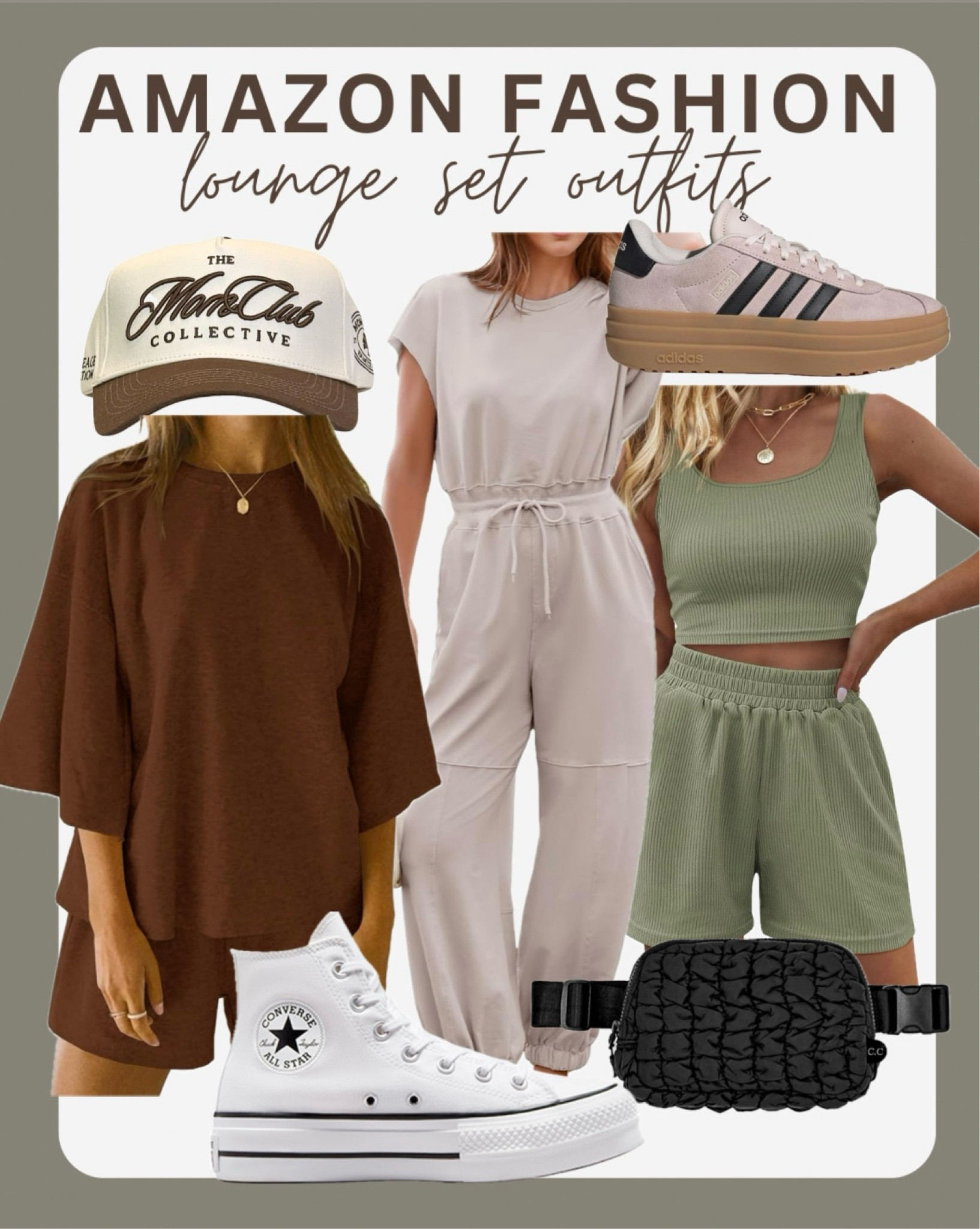 Amazon fashion lounge set style ideas. Loving these looks for end of summer into Fall. Tap the image to shop - included more style inspo too!

#LTKSeasonal #LTKStyleTip #LTKBacktoSchool
