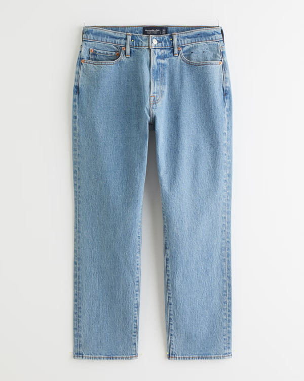 Athletic Straight Jean | Abercrombie & Fitch (US)