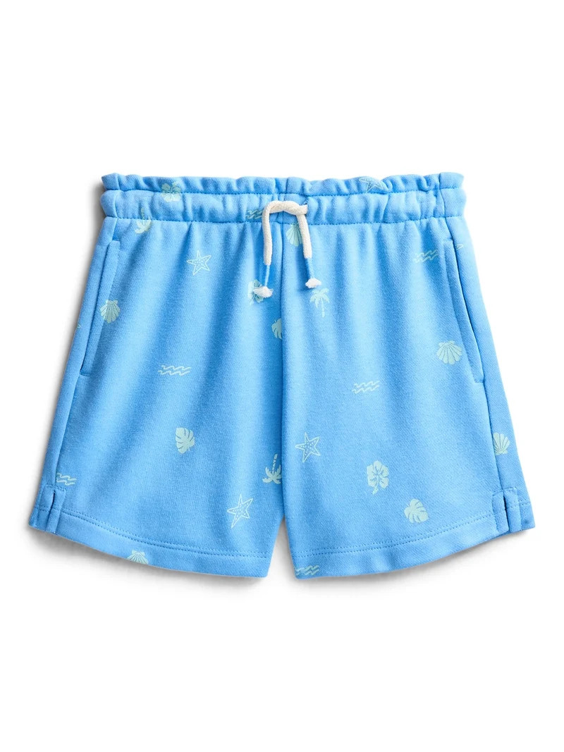 Wonder Nation Little Girls' Pull On Knit Shorts, Sizes 4-10 | Walmart (US)