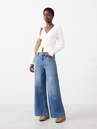 High-Rise Wide-Leg Jean | Banana Republic Factory