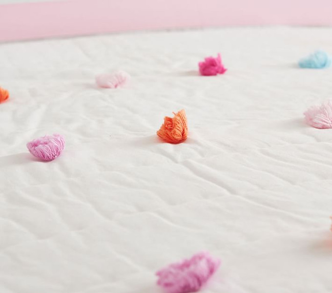 Click for more info about Bright Pom-Pom Quilt & Shams