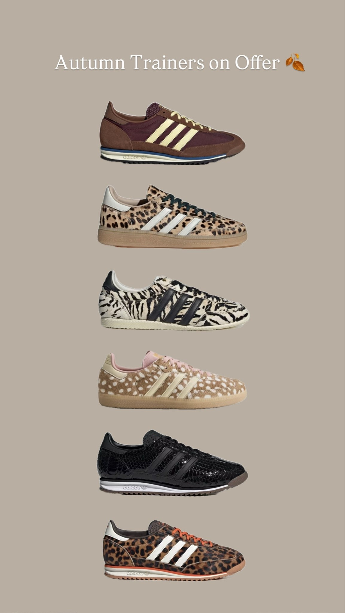 @adidas sale trainers- my picks for autumn 🍂🫶🏼