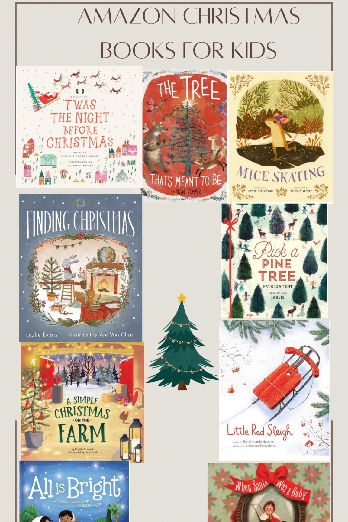 Christmas books from Amazon

#LTKHoliday #LTKGiftGuide #LTKSeasonal