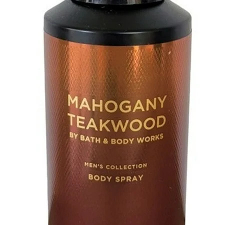 Bath & Body Works Body Spray MAHOGANY TEAKWOOD ~ Fragrance: mahogany black teakwood and lavender. | Walmart (US)