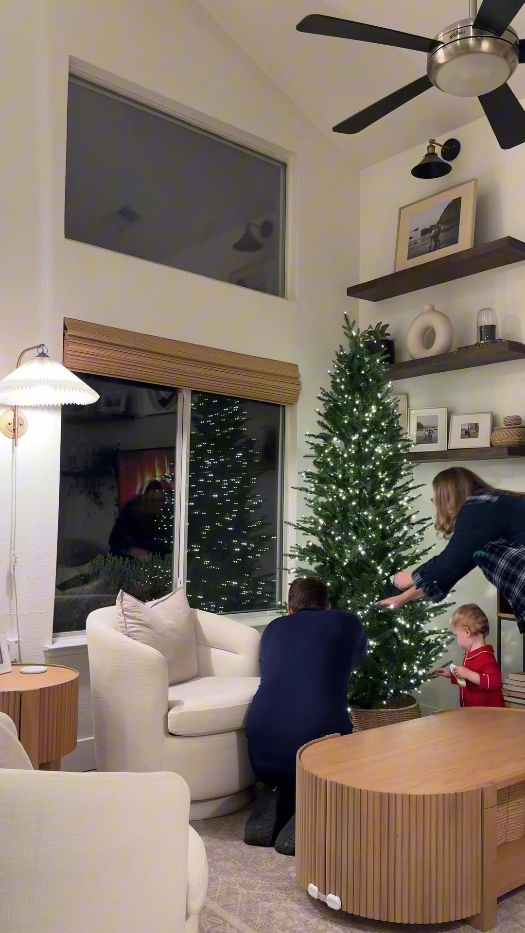 A cozy evening at home putting up our Christmas tree! 

#LTKFamily #LTKBaby #LTKSeasonal