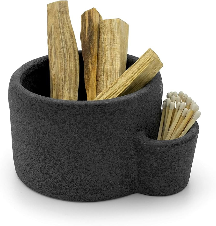 Bursera Vulcan Ceramic Bowl, Tree Planted with Every Order, Decorative Bowl with Side Slot for Ma... | Amazon (US)