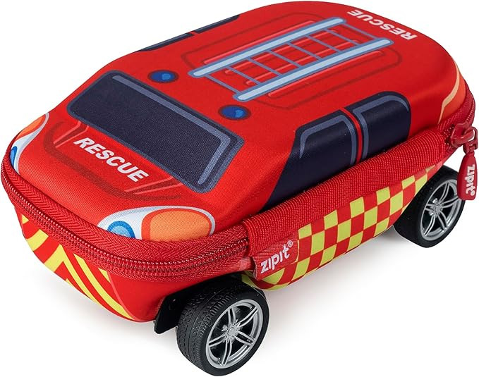 Amazon.com: ZIPIT Fire Truck Pencil Case for Boys, Large Capacity Pencil Box for School with Spin... | Amazon (US)