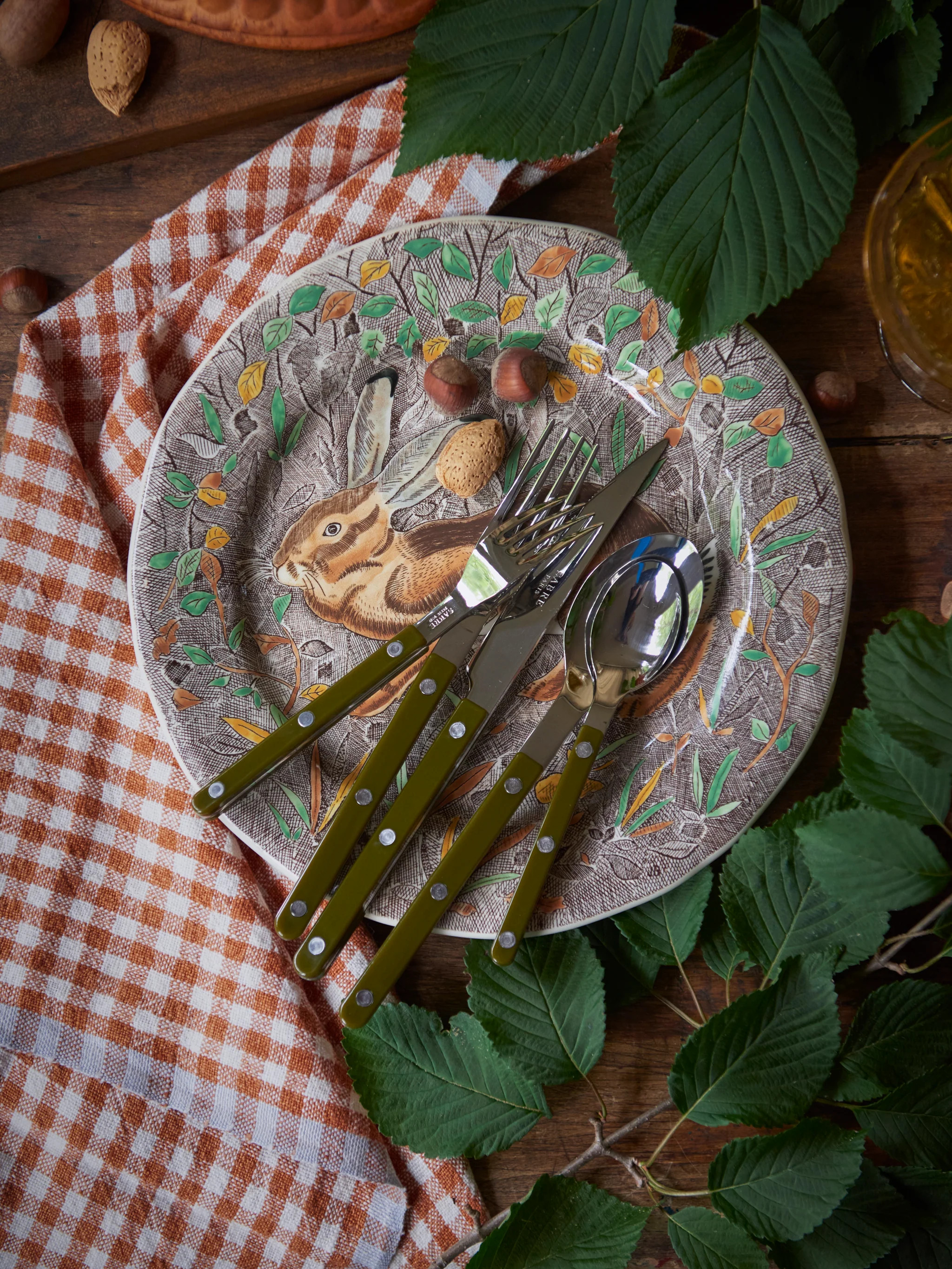 Sabre Paris Bistro Fern 5 Piece Place Setting | Weston Table