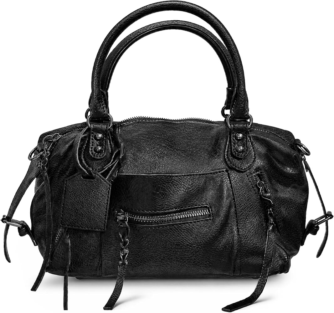Babysun Mini City Bags Vegan Leather Tote Bag (8L) PU Hobo Bags for Women Small Shoulder Crossbod... | Amazon (US)