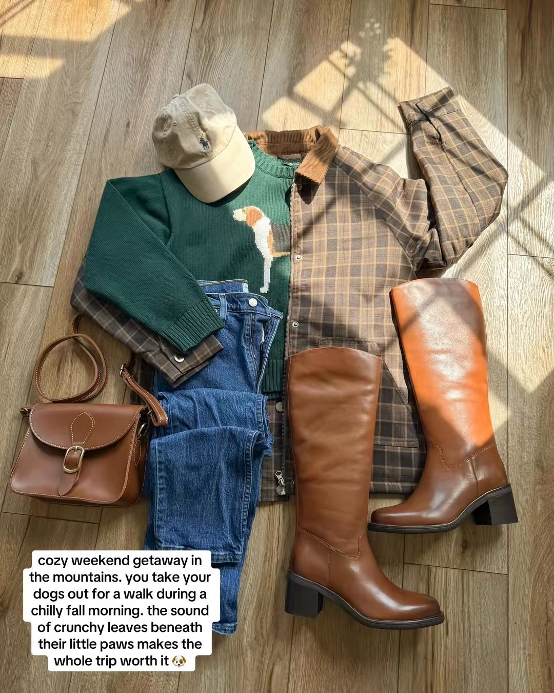 fall outfits. plaid jacket. ralph lauren sweater. fall boots. brown leather knee high boots. 90s jeans. 

beagle sweater is from ralph lauren a few years ago. they have a similar beagle sweater every year (last year was red) so i’m looking out for this years color hehe 👀

#LTKSeasonal #LTKSaleAlert #LTKootd