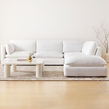 Hampton Modular 5-Piece Chaise Sectional (125") | West Elm (US)