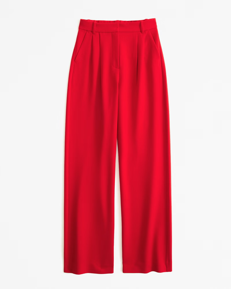 Women's A&F Sloane Tailored Pant | Women's Clearance | Abercrombie.com | Abercrombie & Fitch (US)