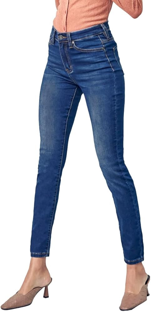 SALT TREE Kan Can Women's Super High Rise Super Skinny Jeans - kc5002 | Amazon (US)