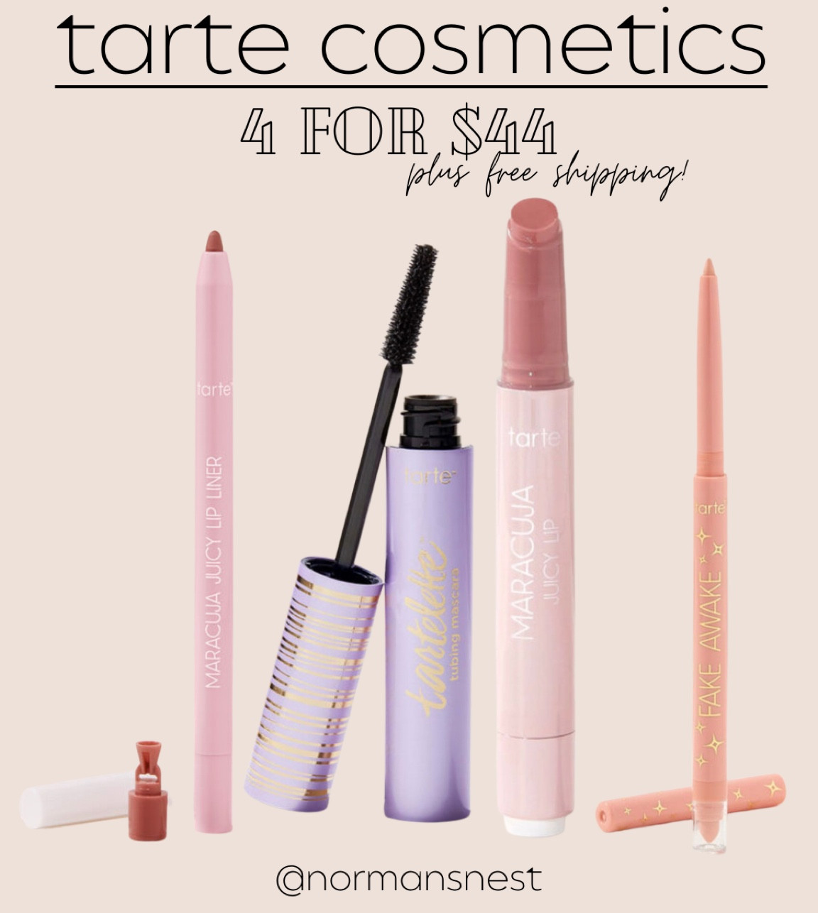 Still in need of stocking stuffers? Tarte has you covered! 4 for $44 plus free shipping on some of my favorites! 

#LTKbeauty #LTKGiftGuide #LTKsalealert