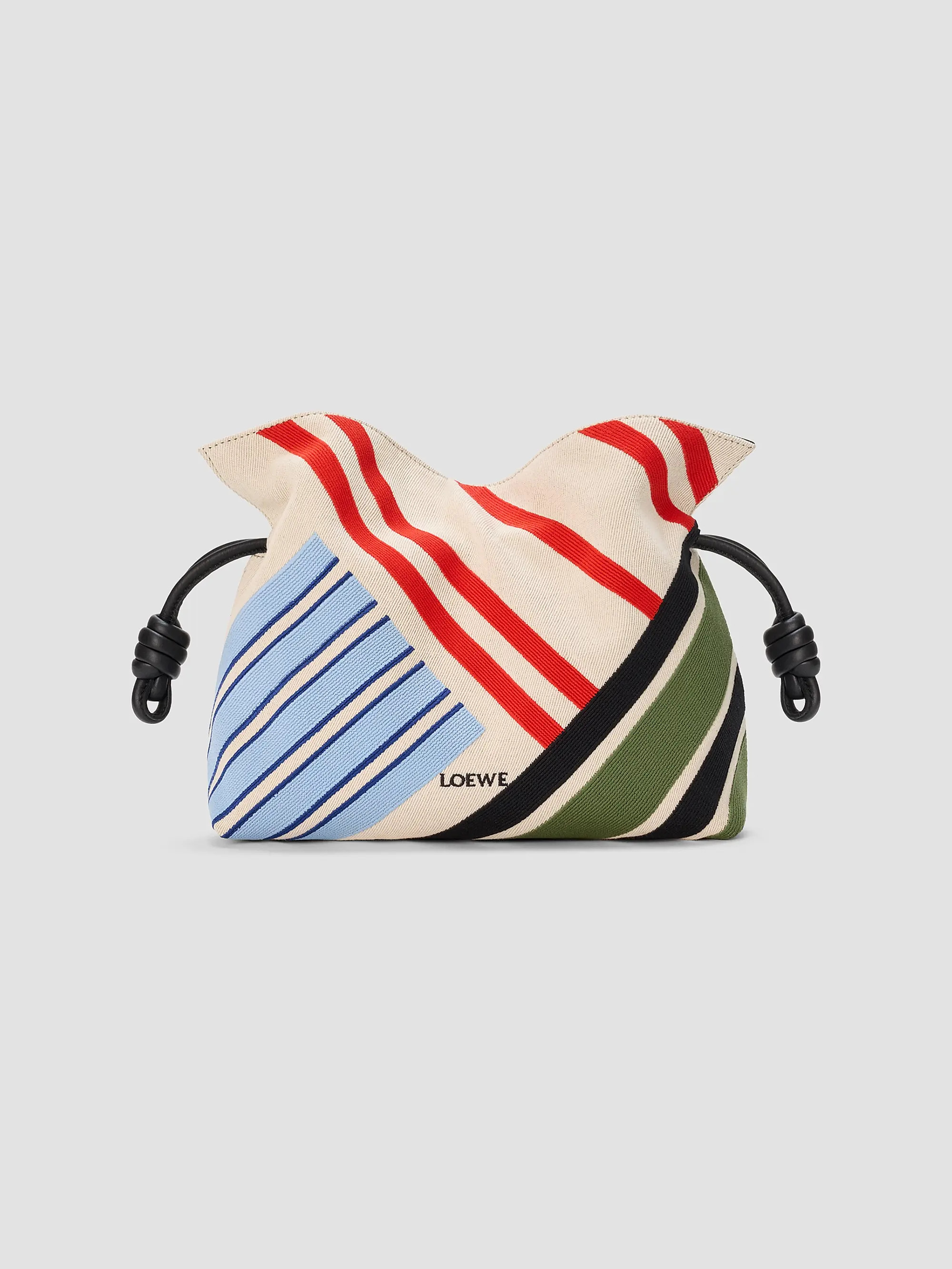 Flamenco Medium Embroidered Canvas Clutch Bag | Saks Fifth Avenue