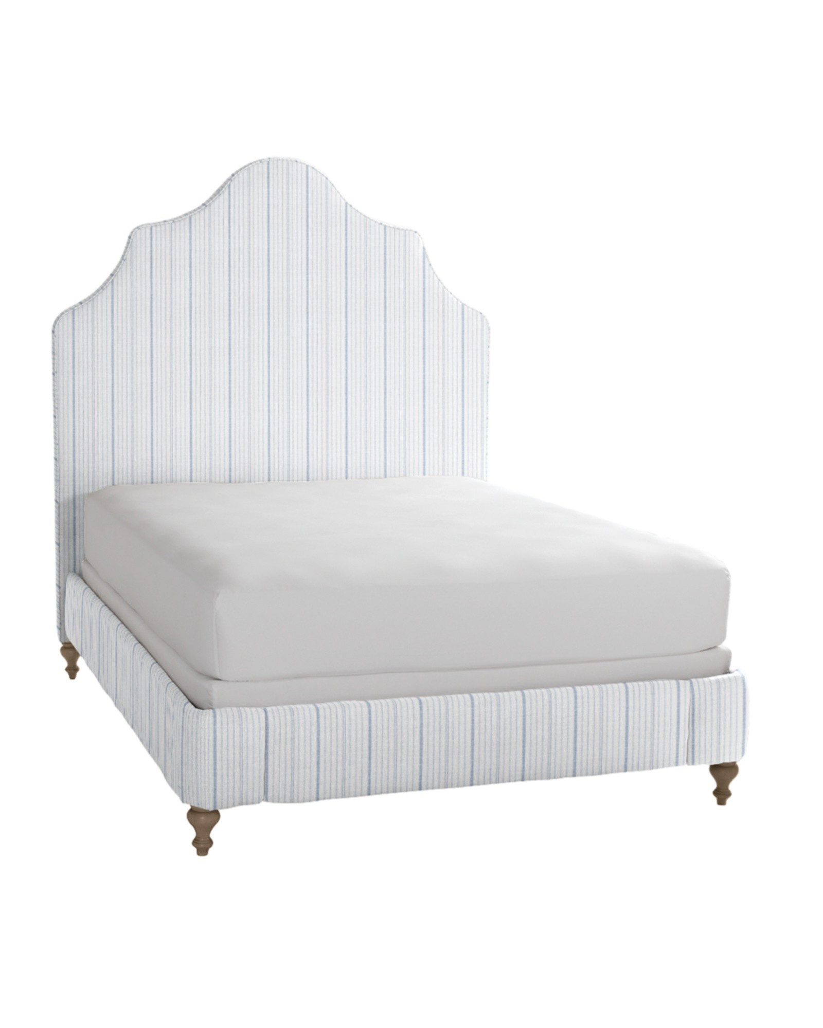Pondicherry Bed - Performance Navy Surf Stripe | Serena and Lily