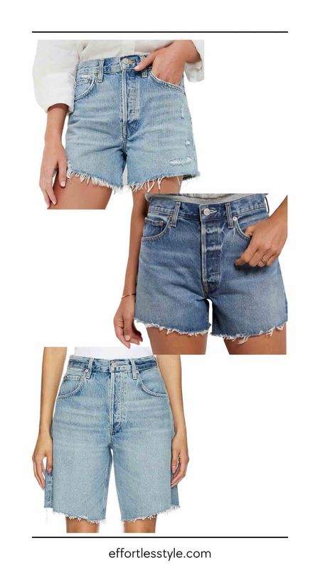 Jean shorts for summer 💙☀️

#LTKstyletip #LTKover40 #LTKSeasonal