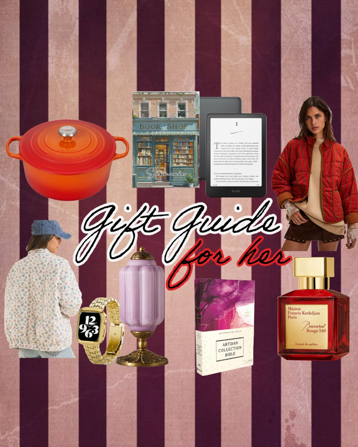 Gift guide for her 🎁


#LTKHoliday #LTKSeasonal #LTKGiftGuide