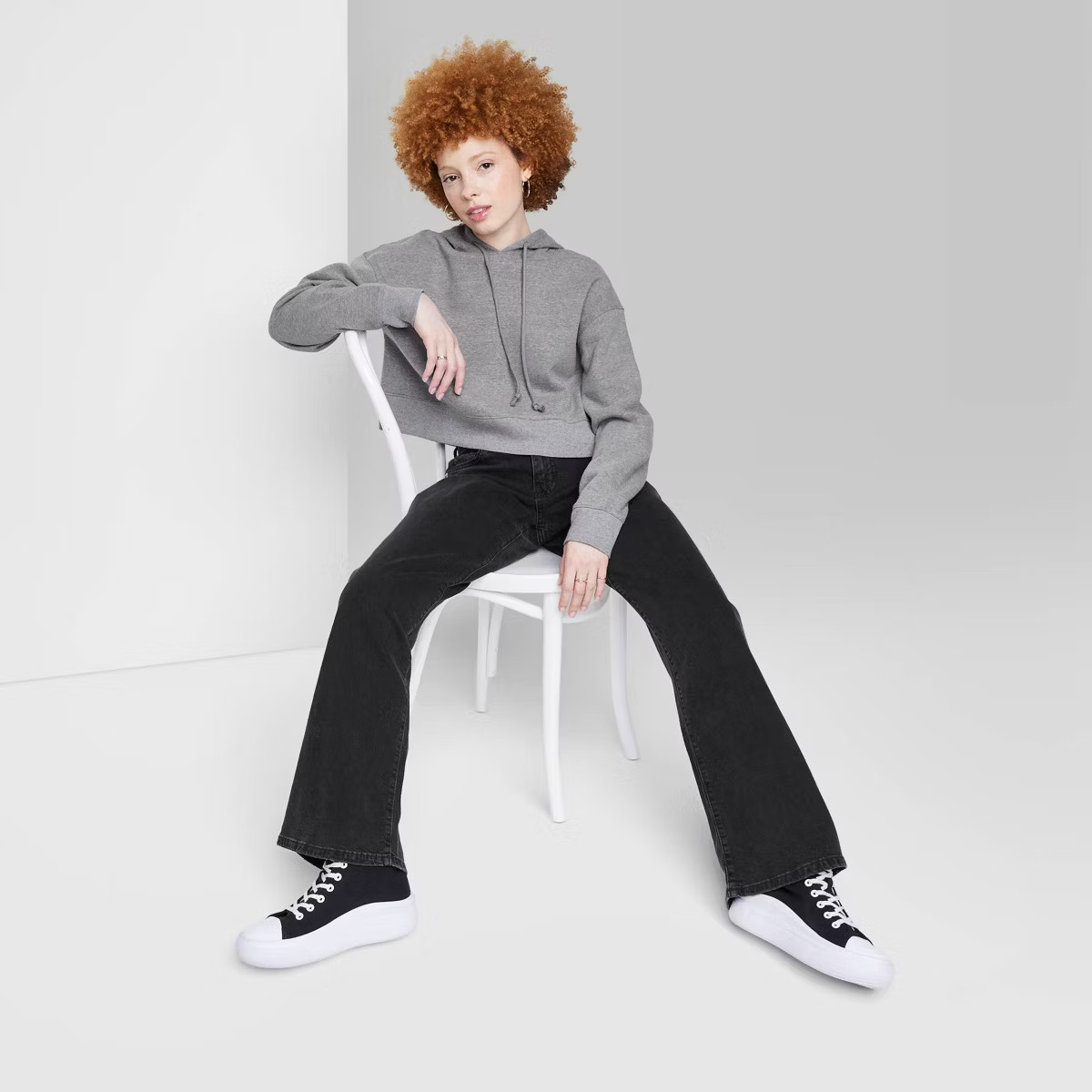 Women's Cropped Hoodie - Wild Fable™ | Target