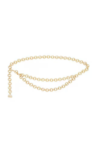 Chain Belt in Gold | Revolve Clothing (Global)