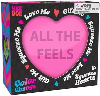 Schylling NeeDoh Color Change Squeeze Heart - Sensory Squeeze Toy - Satisfying Dough Filling - 2.... | Amazon (US)