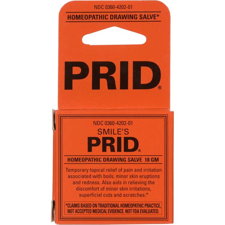 PRID Drawing Salve for Splinters, Pain Relief of Boils, Insect Bites and Minor Cuts, Homeopathic ... | Walmart (US)