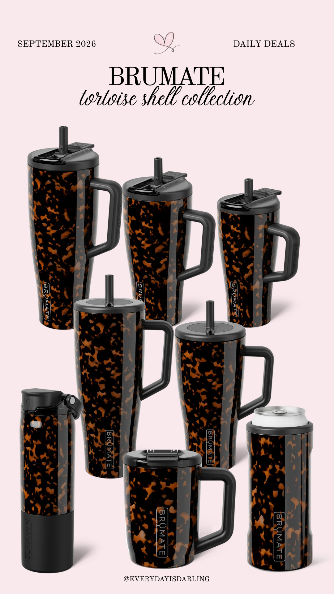 New brumate tortoise shell collection! I'm obsessed!!  

 #LTKActive #LTKHome